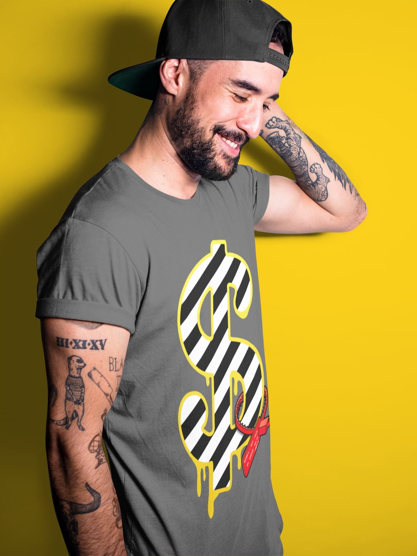 Jordan 5 OFF-WHITE Sail Sneaker Match Tees Dollar Sneaker Tees Jordan 5 OFF-WHITE Sail Sneaker Release Tees Unisex Shirts
