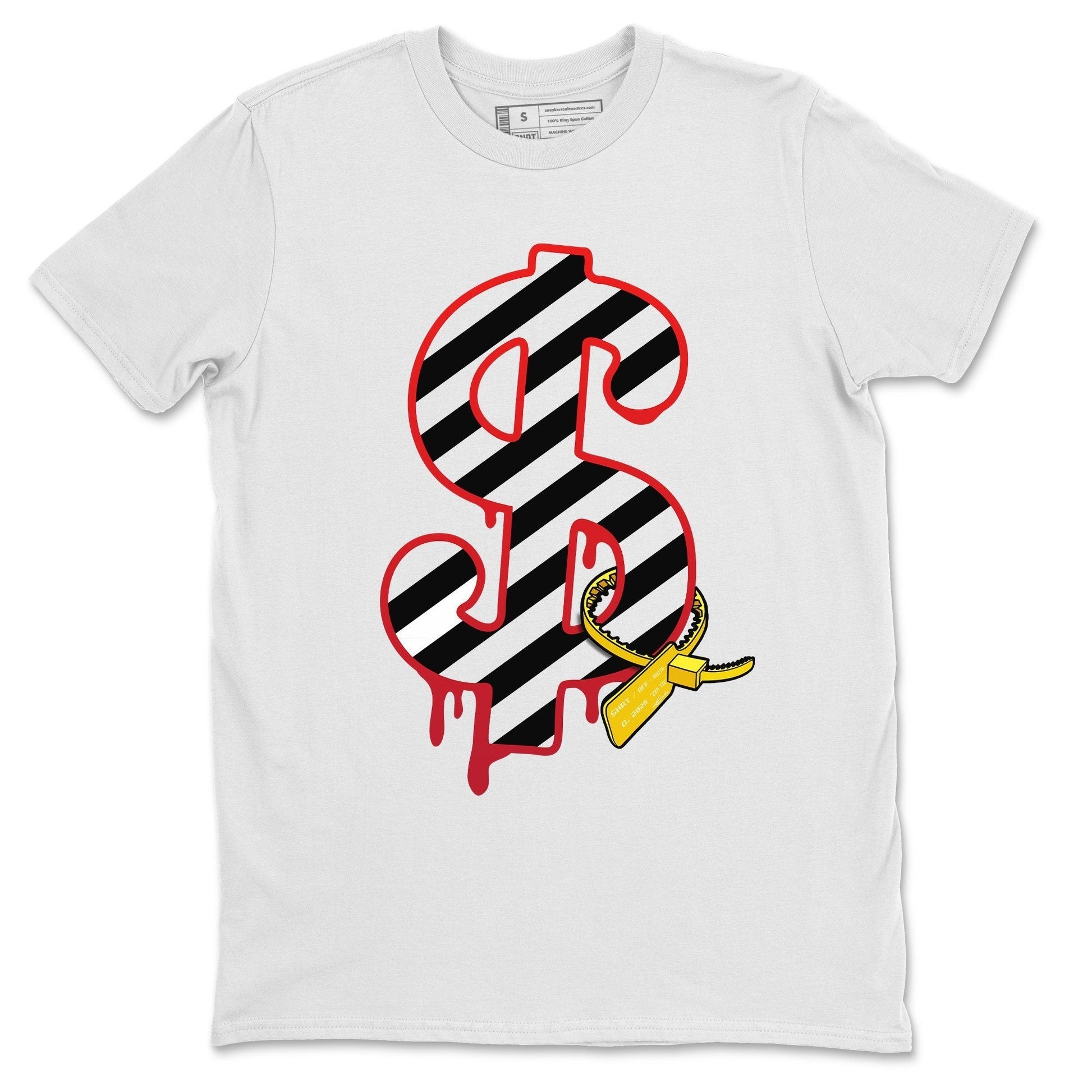 Jordan 5 OFF-WHITE Sail Sneaker Match Tees Dollar Sneaker Tees Jordan 5 OFF-WHITE Sail Sneaker Release Tees Unisex Shirts