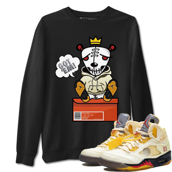 Jordan 5 OFF-WHITE Sail Sneaker Match Tees Got Em Sneaker Tees Jordan 5 OFF-WHITE Sail Sneaker Release Tees Unisex Shirts