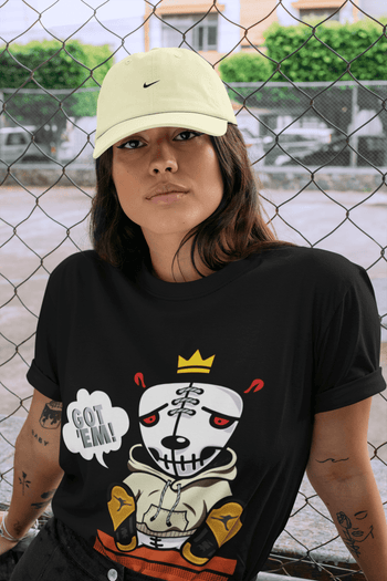 Jordan 5 OFF-WHITE Sail Sneaker Match Tees Got Em Sneaker Tees Jordan 5 OFF-WHITE Sail Sneaker Release Tees Unisex Shirts