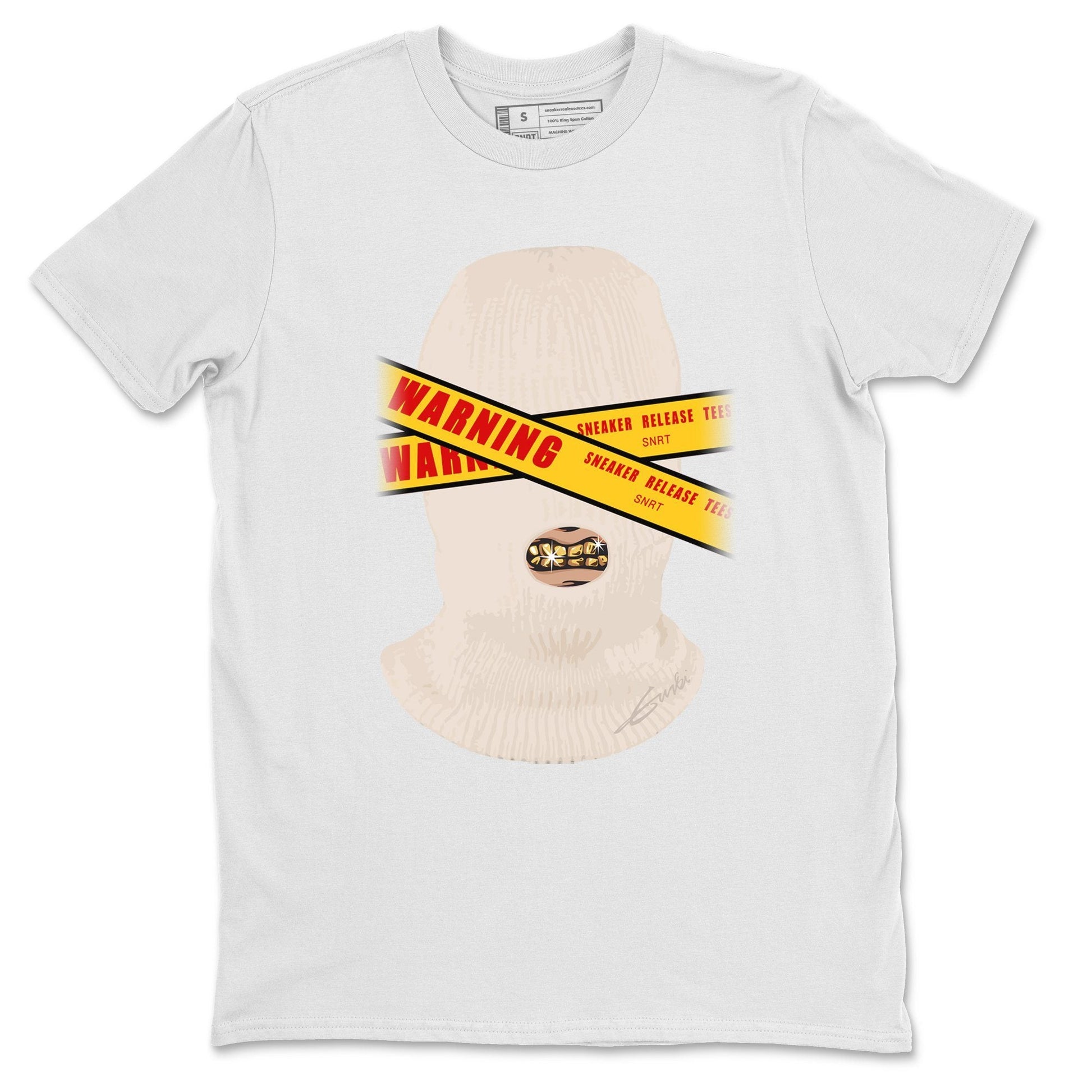 Jordan 5 OFF-WHITE Sail Sneaker Match Tees Warning Sneaker Tees Jordan 5 OFF-WHITE Sail Sneaker Release Tees Unisex Shirts