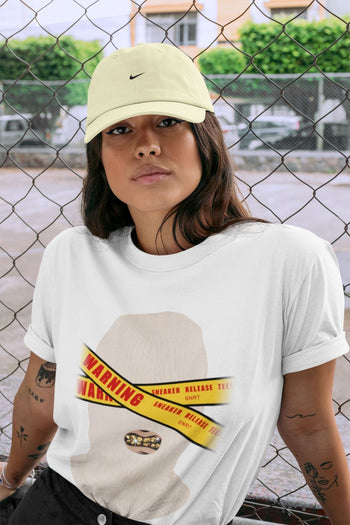 Jordan 5 OFF-WHITE Sail Sneaker Match Tees Warning Sneaker Tees Jordan 5 OFF-WHITE Sail Sneaker Release Tees Unisex Shirts