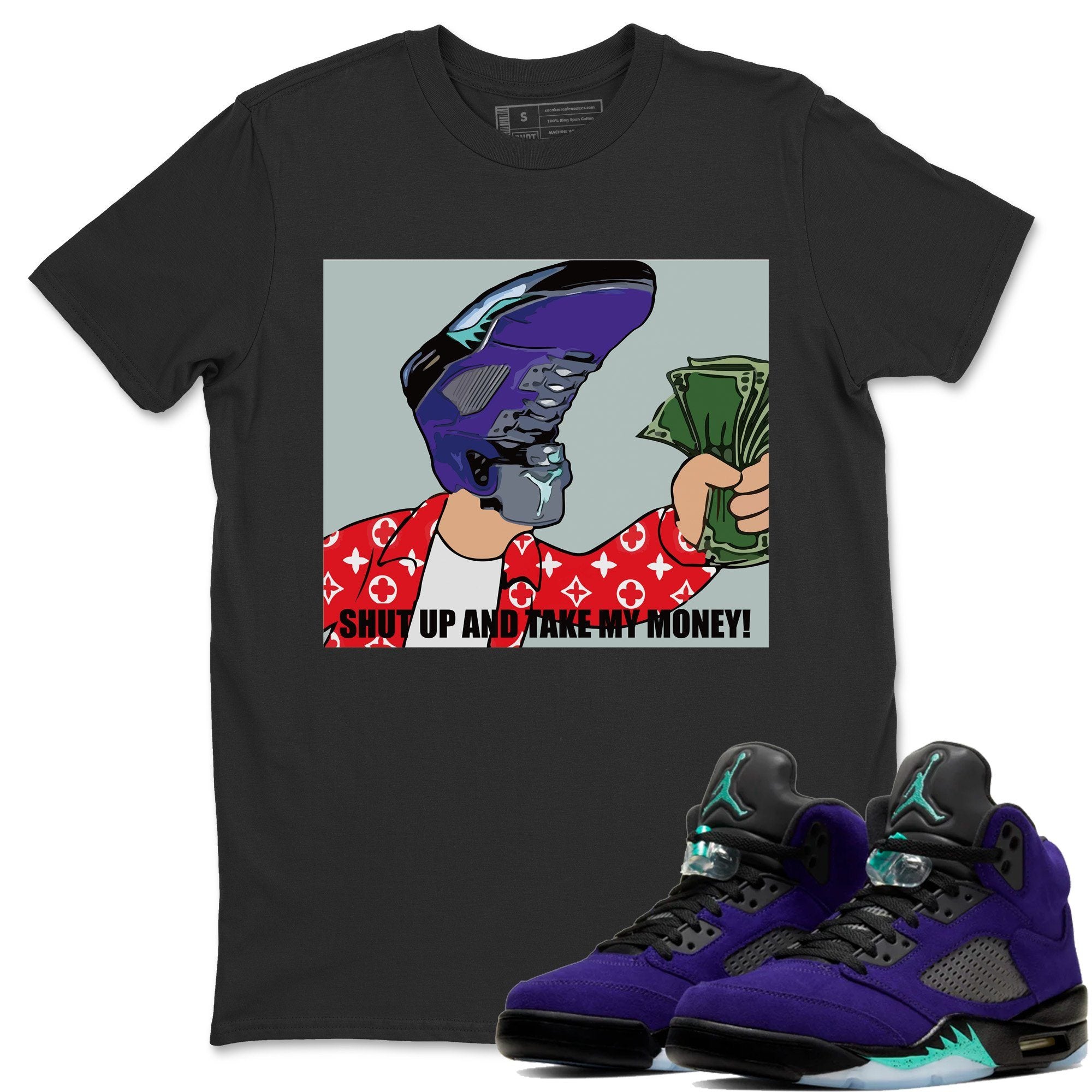 Jordan 5 grape shirt hotsell