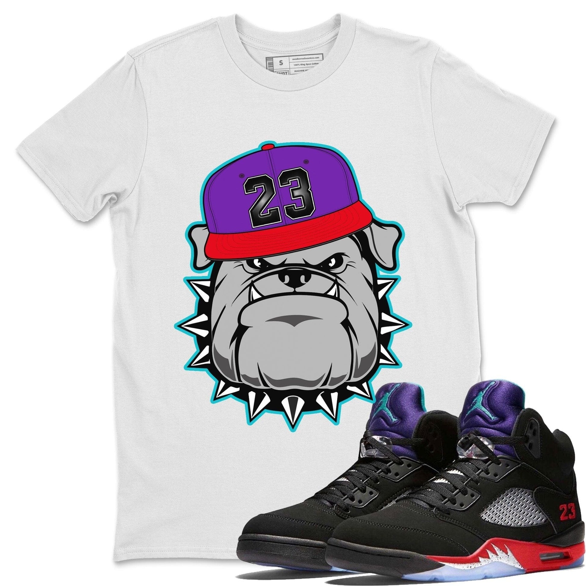Jordan 5 Top 3 Sneaker Match Tees English Bulldog Sneaker Tees Jordan 5 Top 3 Sneaker Release Tees Unisex Shirts
