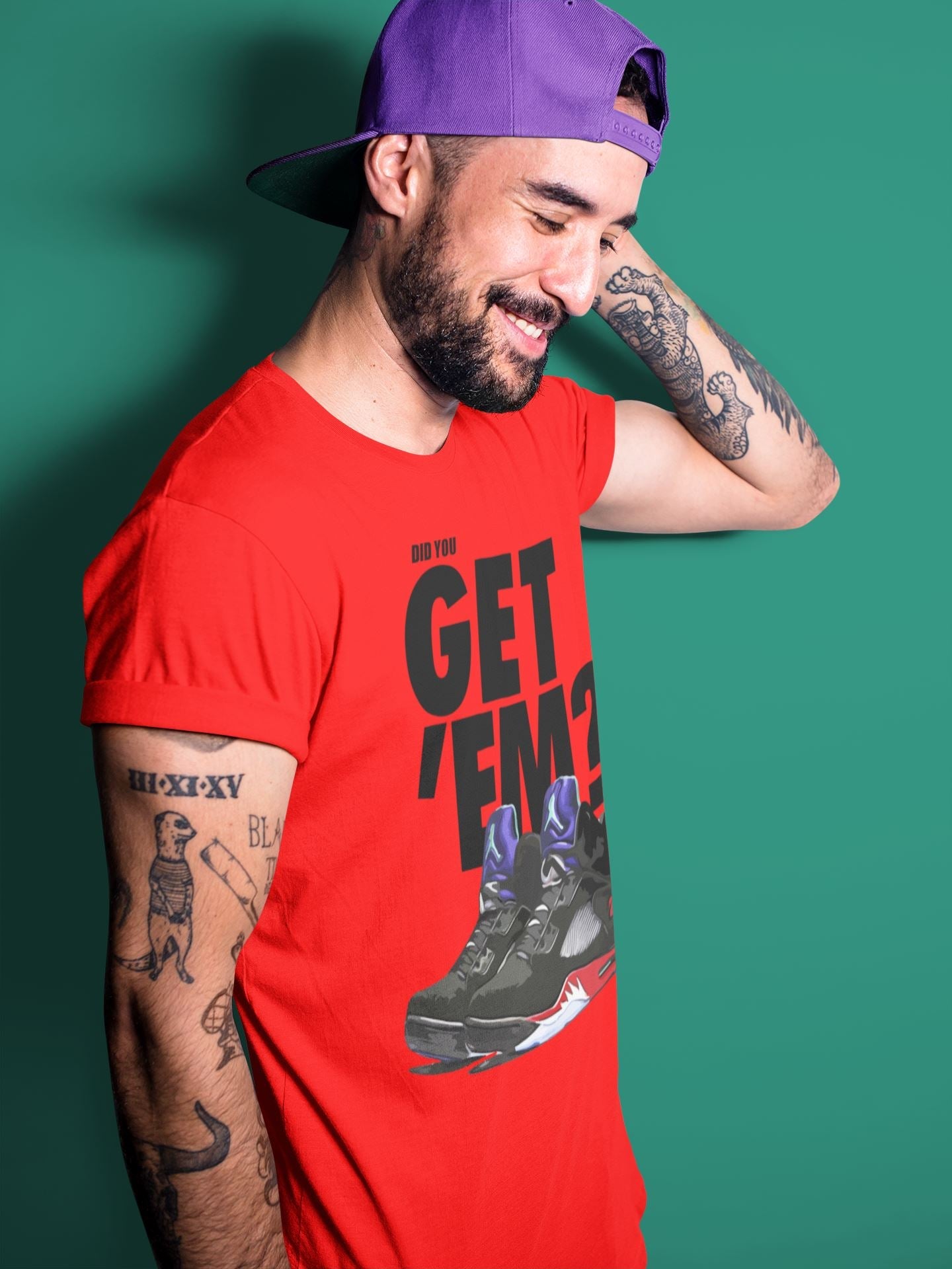 Jordan 5 Retro Top 3 Sneaker Match Tees Did You Get Em SNRT Sneaker Tees Jordan 5 Retro Top 3 SNRT Sneaker Release Tees Unisex Shirts