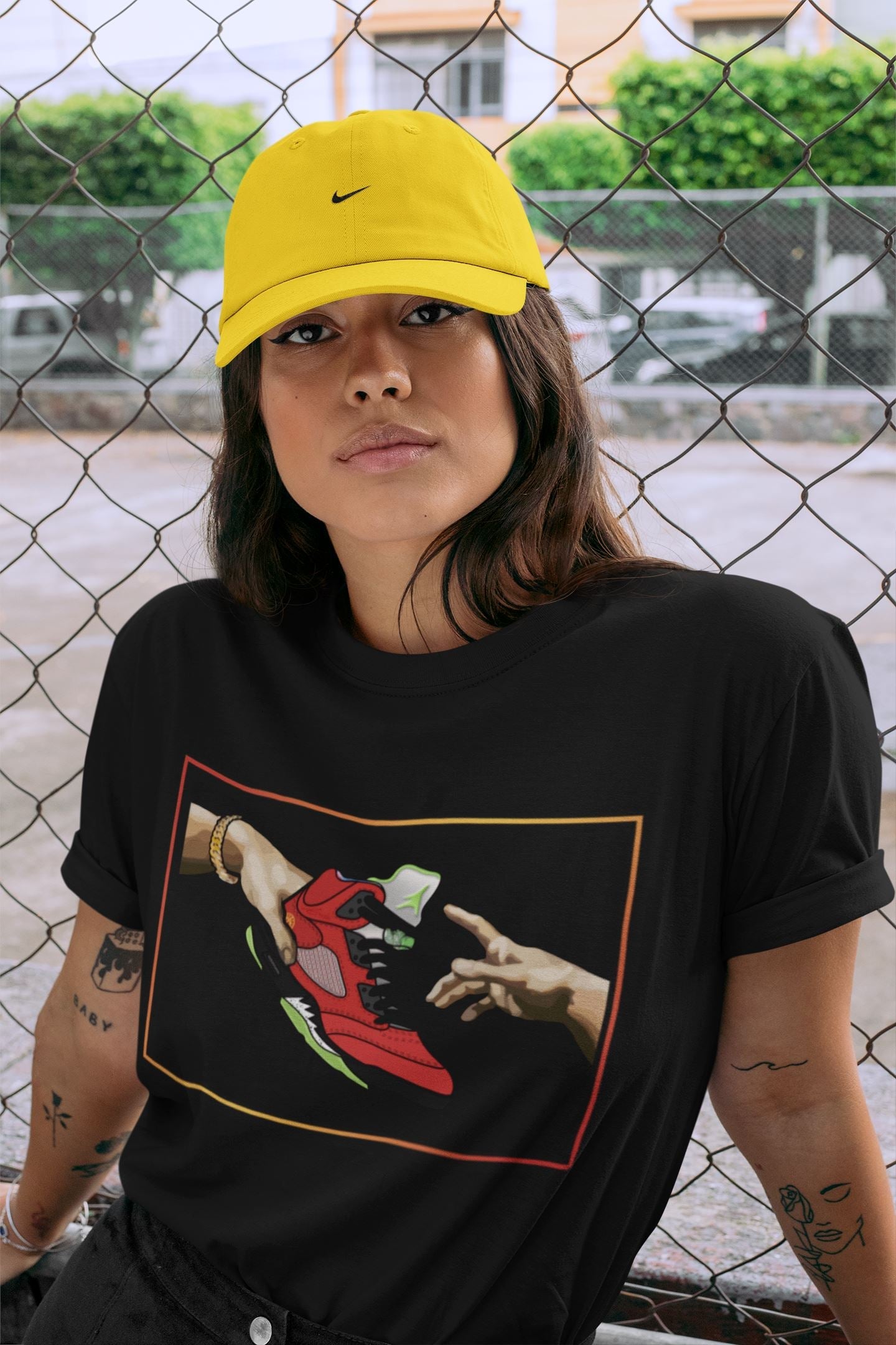 Jordan 5 What The Sneaker Match Tees Adam's Creation Sneaker Tees Jordan 5 What The Sneaker Release Tees Unisex Shirts
