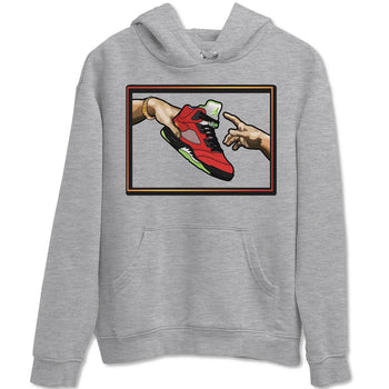 Jordan 5 What The Sneaker Match Tees Adam's Creation Sneaker Tees Jordan 5 What The Sneaker Release Tees Unisex Shirts