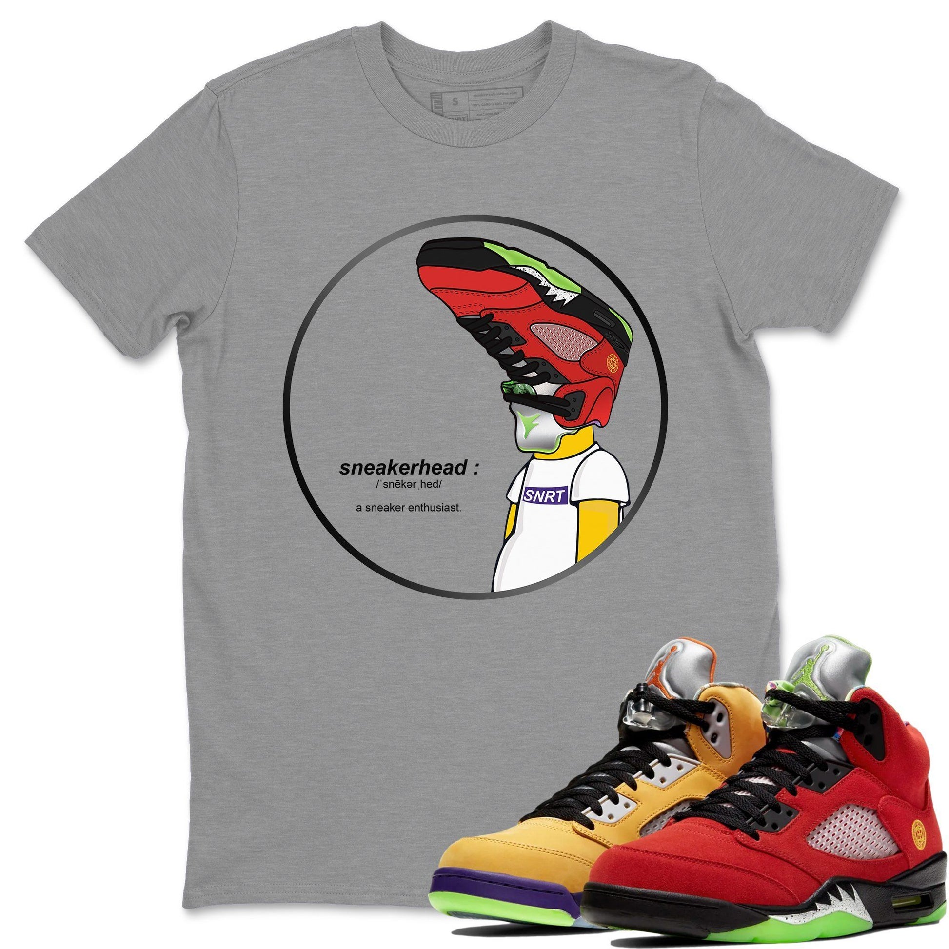 Jordan 5 What The Sneaker Match Tees Sneakerhead Sneaker Tees Jordan 5 What The Sneaker Release Tees Unisex Shirts