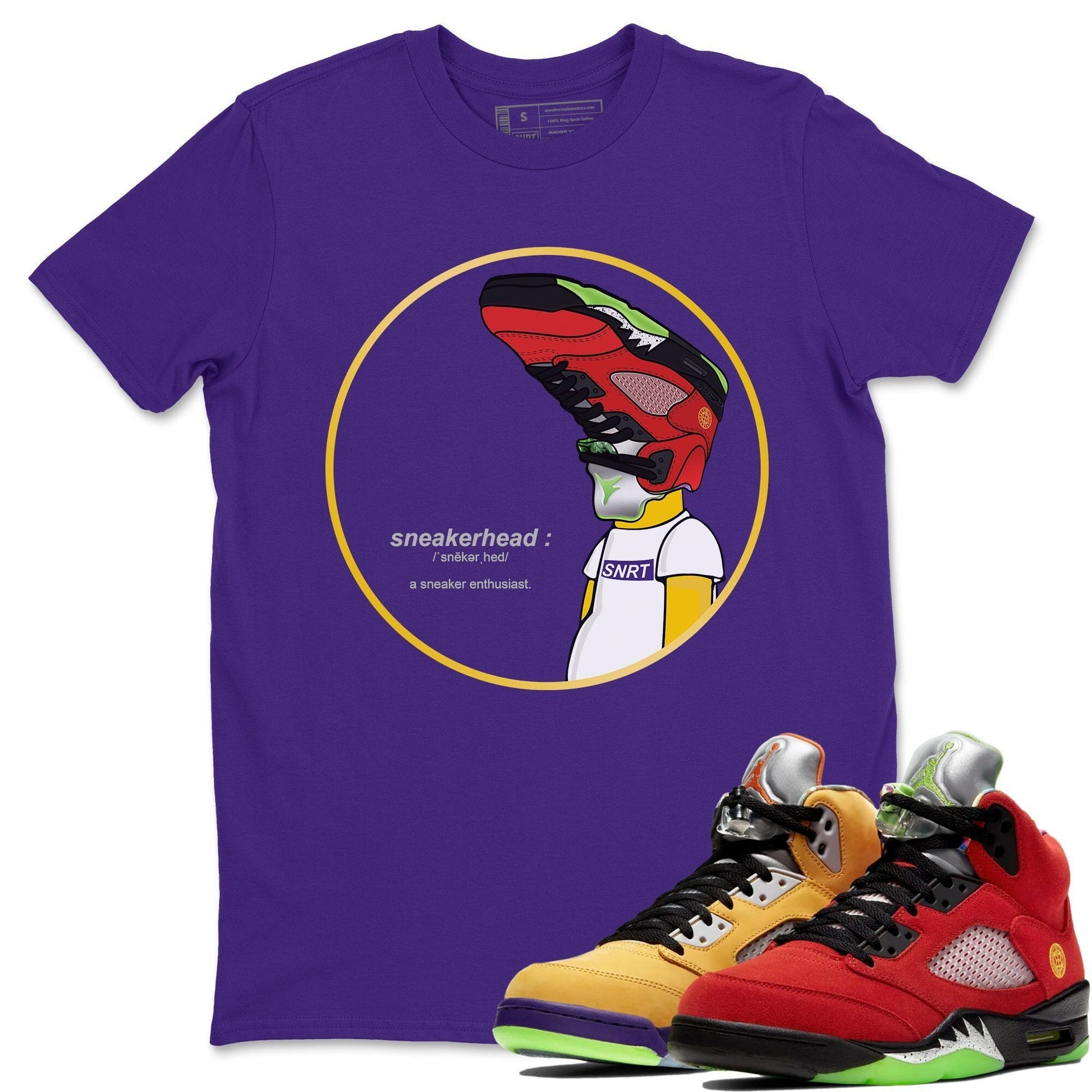 Jordan 5 What The Sneaker Match Tees Sneakerhead Sneaker Tees Jordan 5 What The Sneaker Release Tees Unisex Shirts