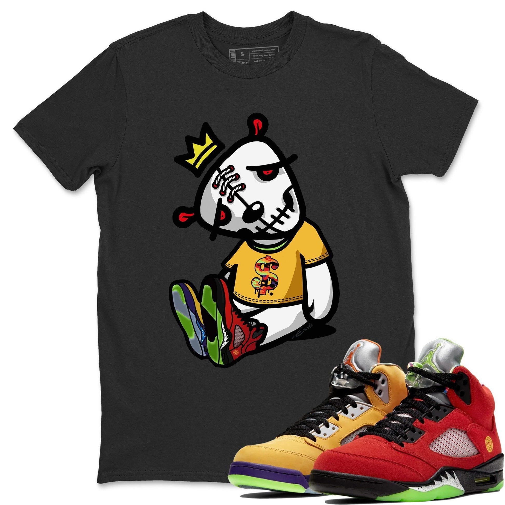 Jordan 5 What The Sneaker Match Tees Dead Dolls Sneaker Tees Jordan 5 What The Sneaker Release Tees Unisex Shirts