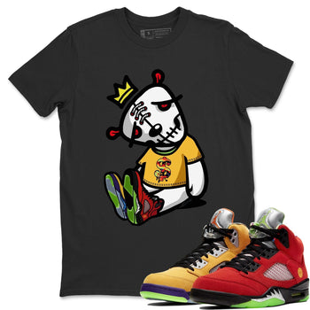 Jordan 5 What The Sneaker Match Tees Dead Dolls Sneaker Tees Jordan 5 What The Sneaker Release Tees Unisex Shirts