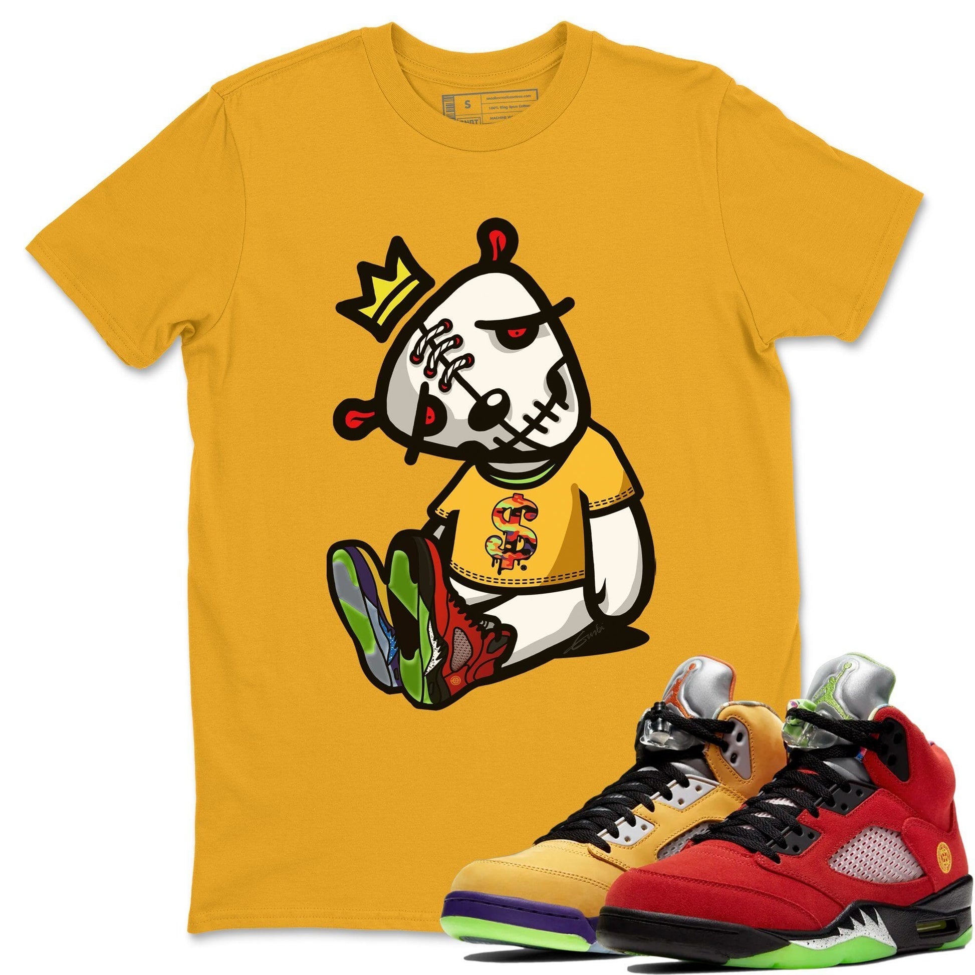 Jordan 5 What The Sneaker Match Tees Dead Dolls Sneaker Tees Jordan 5 What The Sneaker Release Tees Unisex Shirts