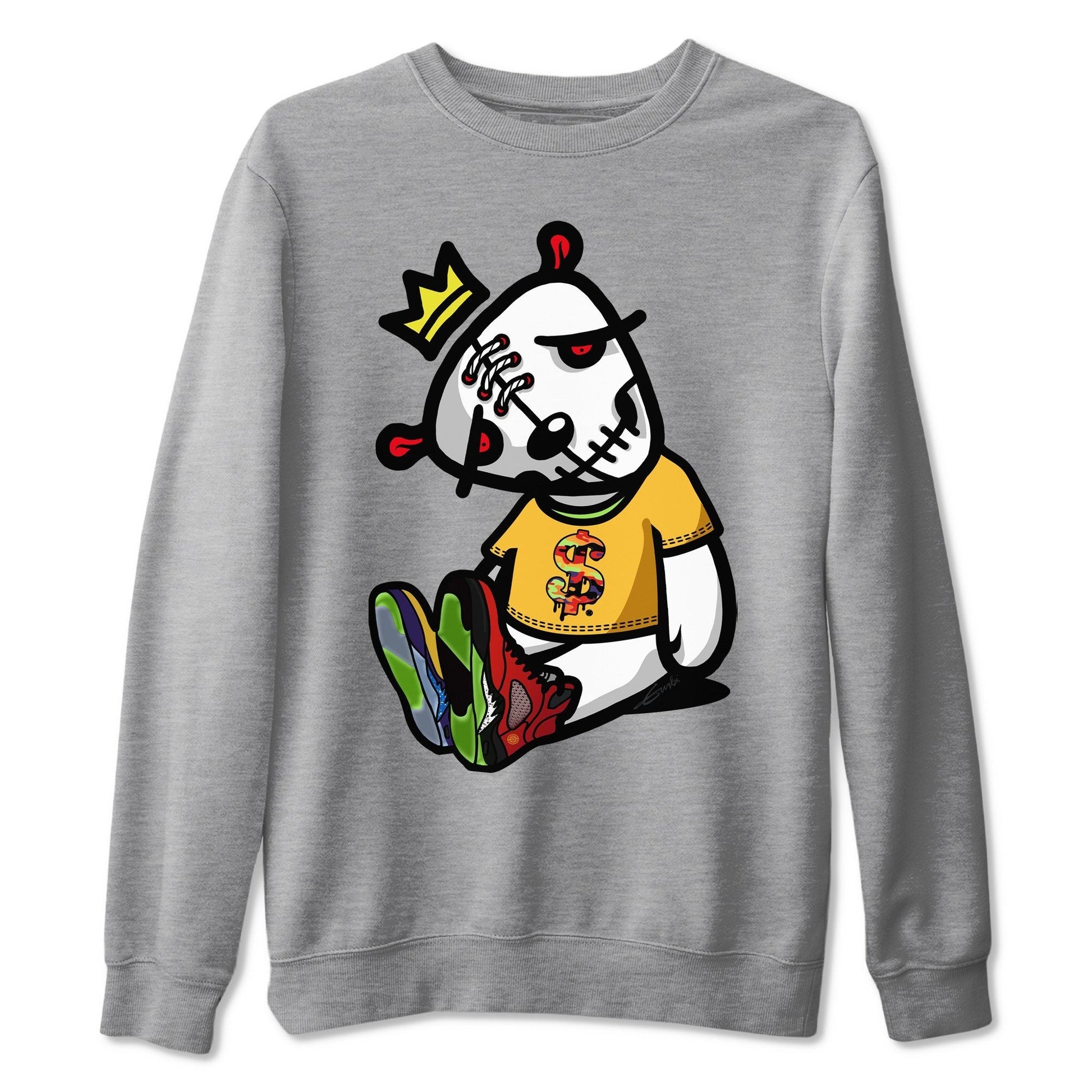 Jordan 5 What The Sneaker Match Tees Dead Dolls Sneaker Tees Jordan 5 What The Sneaker Release Tees Unisex Shirts