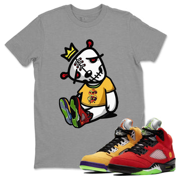 Jordan 5 What The Sneaker Match Tees Dead Dolls Sneaker Tees Jordan 5 What The Sneaker Release Tees Unisex Shirts