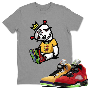 Jordan 5 What The Sneaker Match Tees Dead Dolls Sneaker Tees Jordan 5 What The Sneaker Release Tees Unisex Shirts