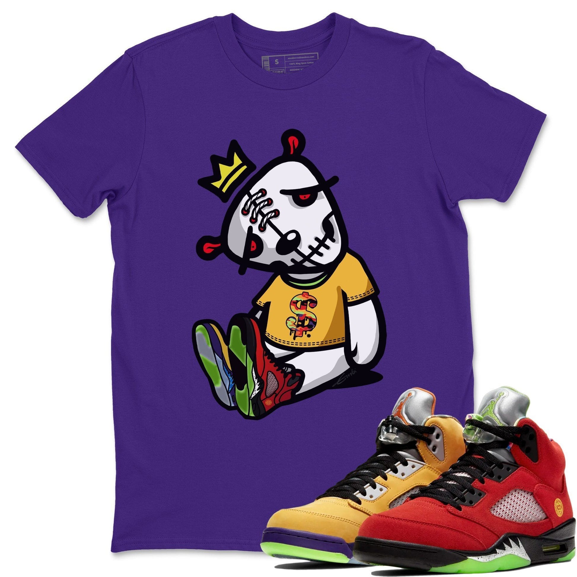 Jordan 5 What The Sneaker Match Tees Dead Dolls Sneaker Tees Jordan 5 What The Sneaker Release Tees Unisex Shirts