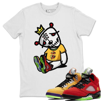 Jordan 5 What The Sneaker Match Tees Dead Dolls Sneaker Tees Jordan 5 What The Sneaker Release Tees Unisex Shirts