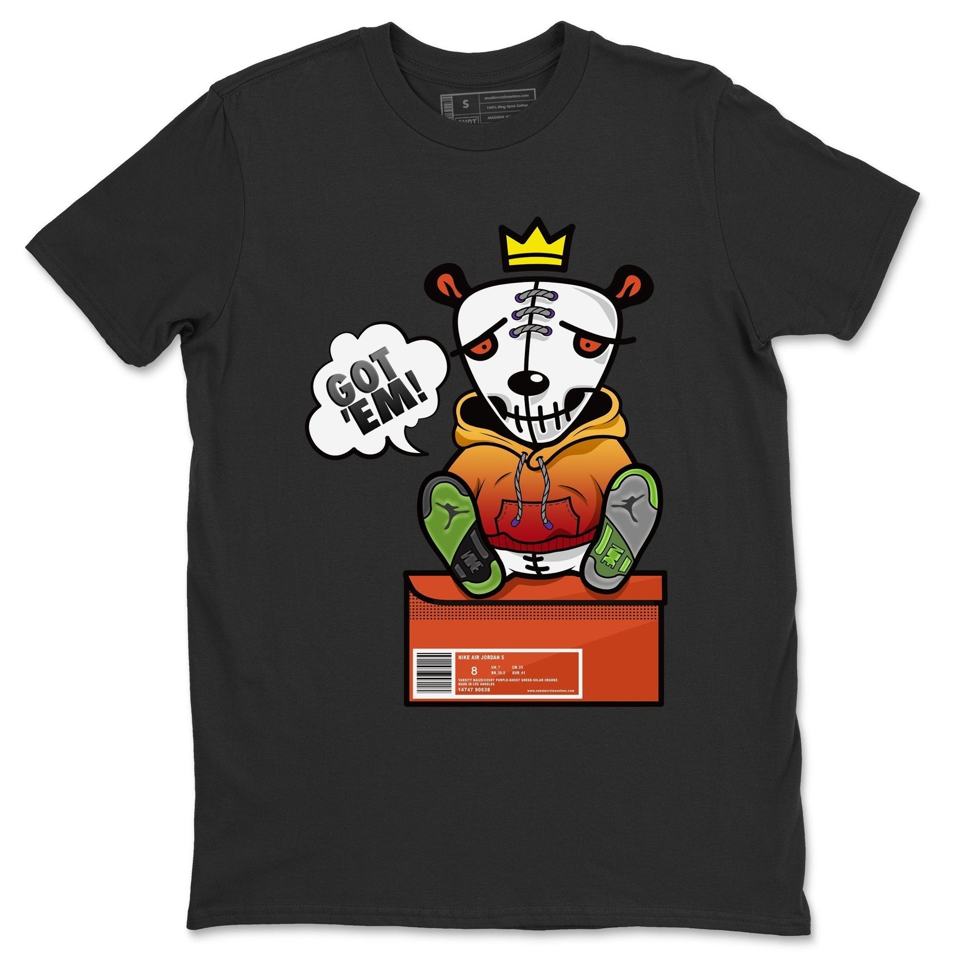 Jordan 5 What The Sneaker Match Tees Got Em Sneaker Tees Jordan 5 What The Sneaker Release Tees Unisex Shirts