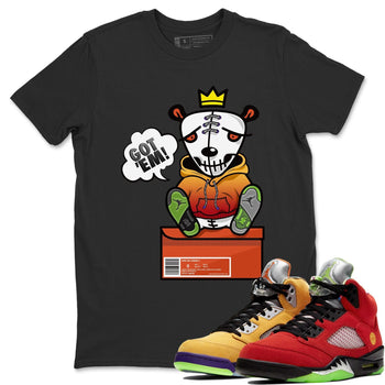 Jordan 5 What The Sneaker Match Tees Got Em Sneaker Tees Jordan 5 What The Sneaker Release Tees Unisex Shirts