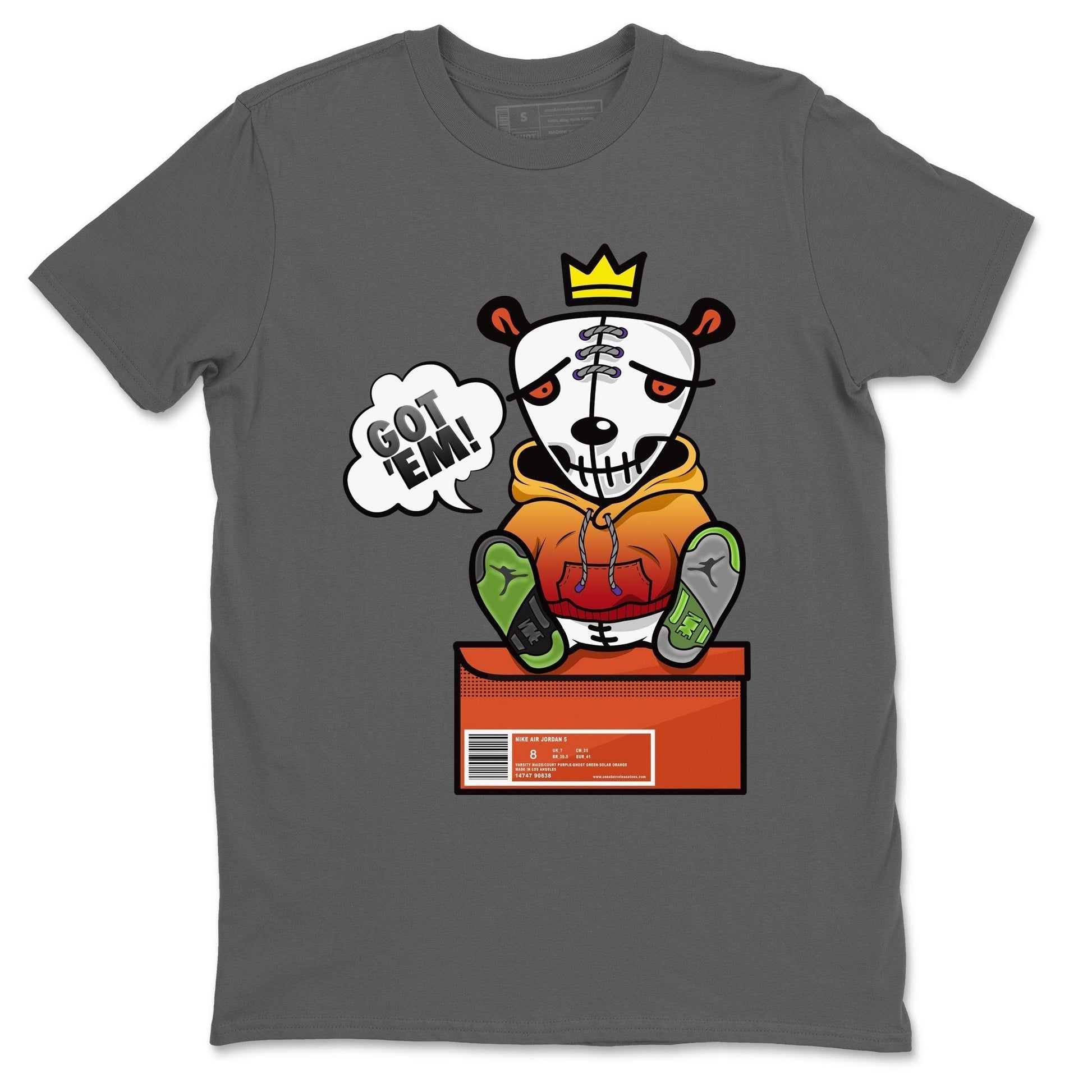 Jordan 5 What The Sneaker Match Tees Got Em Sneaker Tees Jordan 5 What The Sneaker Release Tees Unisex Shirts