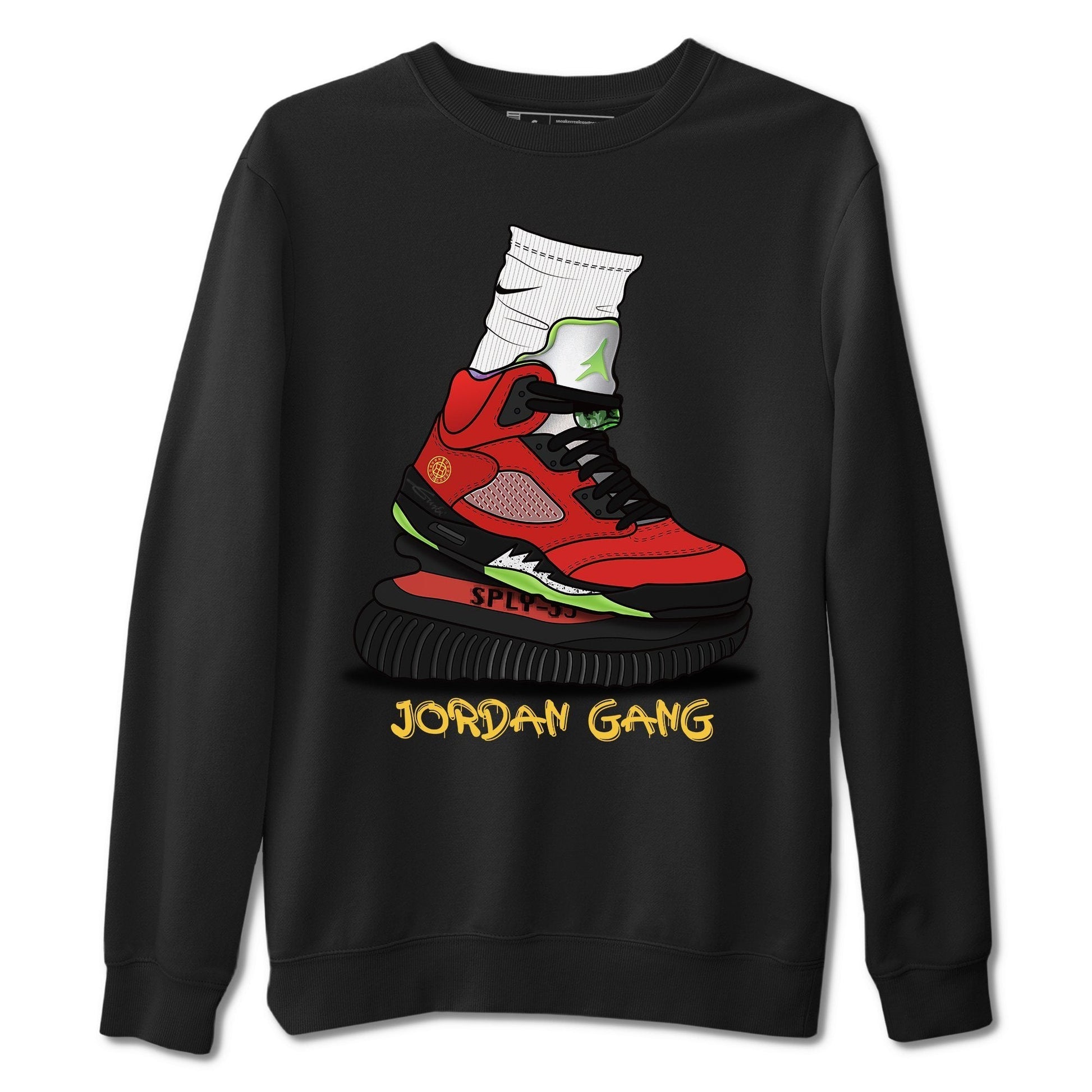 Jordan 5 What The Sneaker Match Tees Jordan Gang Sneaker Tees Jordan 5 What The Sneaker Release Tees Unisex Shirts