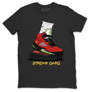 Jordan 5 What The Sneaker Match Tees Jordan Gang Sneaker Tees Jordan 5 What The Sneaker Release Tees Unisex Shirts