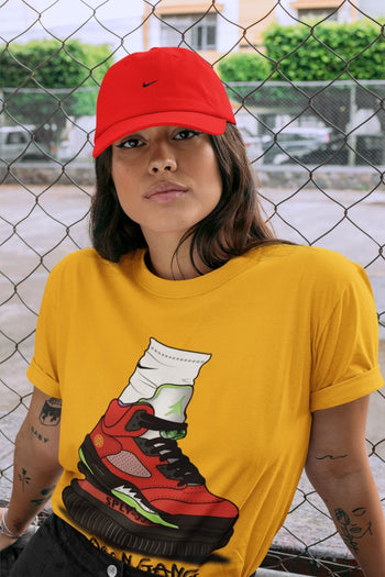 Jordan 5 What The Sneaker Match Tees Jordan Gang Sneaker Tees Jordan 5 What The Sneaker Release Tees Unisex Shirts