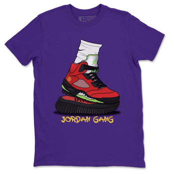 Jordan 5 What The Sneaker Match Tees Jordan Gang Sneaker Tees Jordan 5 What The Sneaker Release Tees Unisex Shirts
