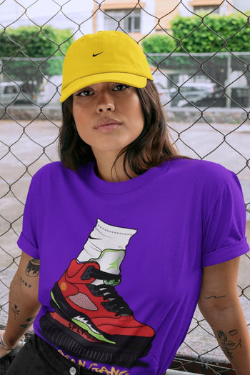Jordan 5 What The Sneaker Match Tees Jordan Gang Sneaker Tees Jordan 5 What The Sneaker Release Tees Unisex Shirts