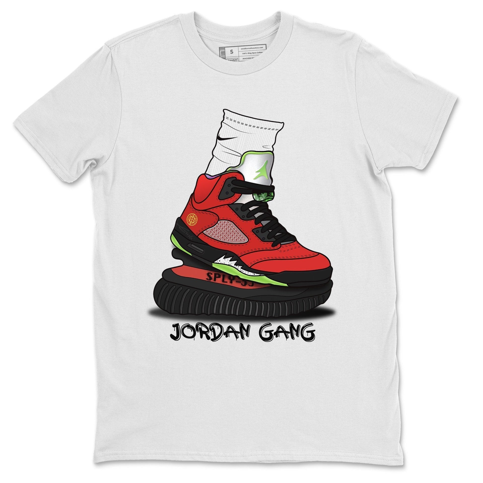 Jordan 5 What The Sneaker Match Tees Jordan Gang Sneaker Tees Jordan 5 What The Sneaker Release Tees Unisex Shirts