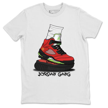 Jordan 5 What The Sneaker Match Tees Jordan Gang Sneaker Tees Jordan 5 What The Sneaker Release Tees Unisex Shirts