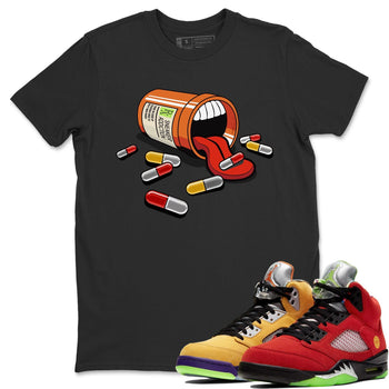 Jordan 5 What The Sneaker Match Tees Sneaker Addiction Sneaker Tees Jordan 5 What The Sneaker Release Tees Unisex Shirts