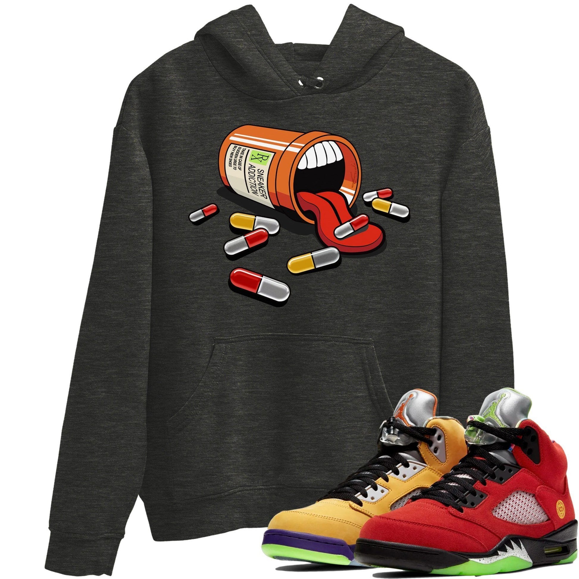 Jordan 5 What The Sneaker Match Tees Sneaker Addiction Sneaker Tees Jordan 5 What The Sneaker Release Tees Unisex Shirts