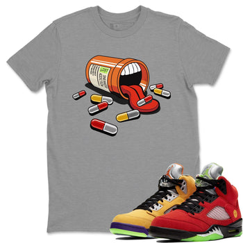 Jordan 5 What The Sneaker Match Tees Sneaker Addiction Sneaker Tees Jordan 5 What The Sneaker Release Tees Unisex Shirts