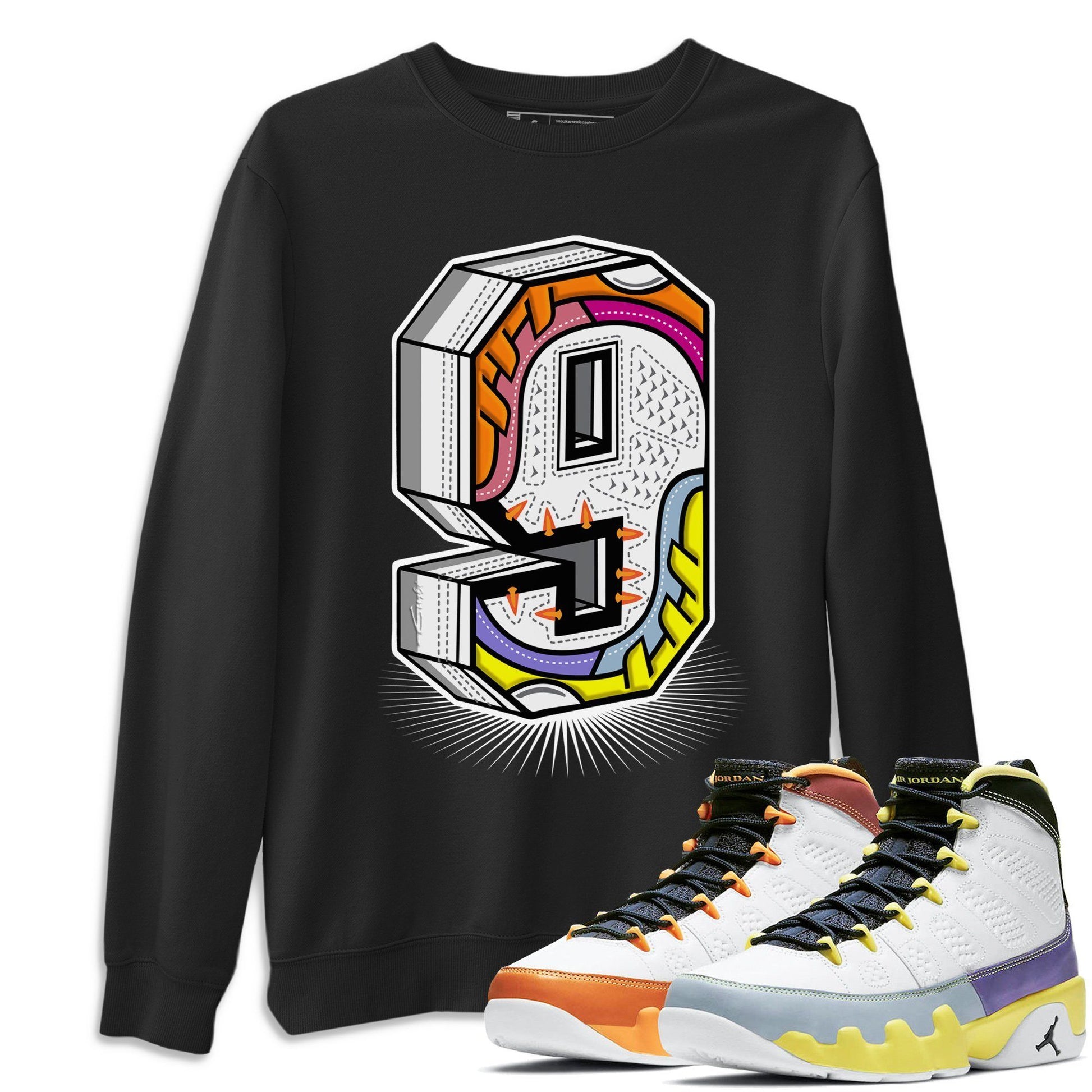 Jordan 9 Change The World Sneaker Match Tees Nine Statue Sneaker Tees Jordan 9 Change The World Sneaker Release Tees Unisex Shirts