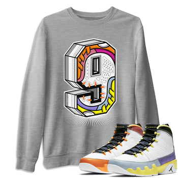 Jordan 9 Change The World Sneaker Match Tees Nine Statue Sneaker Tees Jordan 9 Change The World Sneaker Release Tees Unisex Shirts