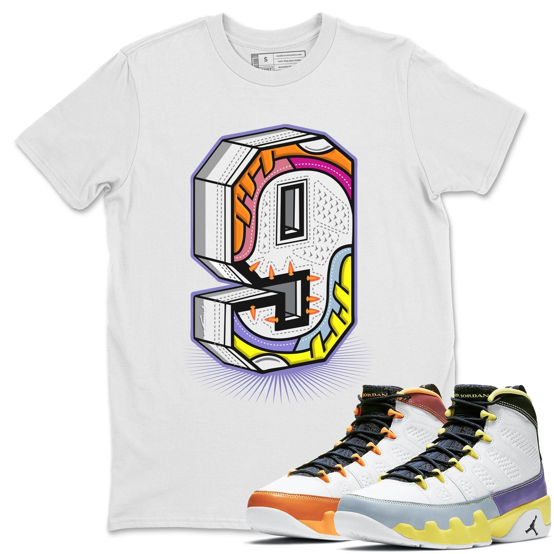 Jordan 9 Change The World Sneaker Match Tees Nine Statue Sneaker Tees Jordan 9 Change The World Sneaker Release Tees Unisex Shirts
