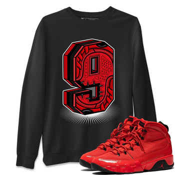Jordan 9 Chile Red Sneaker Match Tees Nine Statue Sneaker Tees Jordan 9 Chile Red Sneaker Release Tees Unisex Shirts