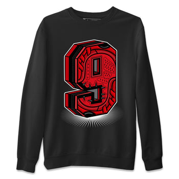 Jordan 9 Chile Red Sneaker Match Tees Nine Statue Sneaker Tees Jordan 9 Chile Red Sneaker Release Tees Unisex Shirts