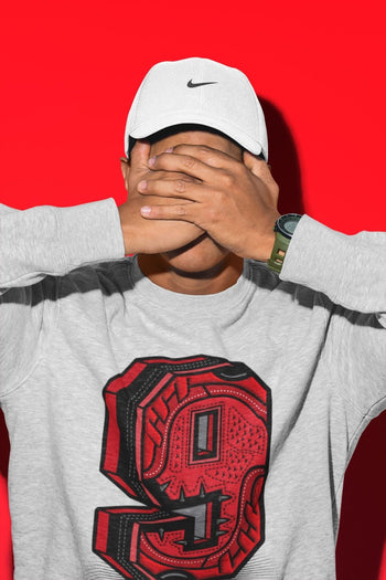 Jordan 9 Chile Red Sneaker Match Tees Nine Statue Sneaker Tees Jordan 9 Chile Red Sneaker Release Tees Unisex Shirts
