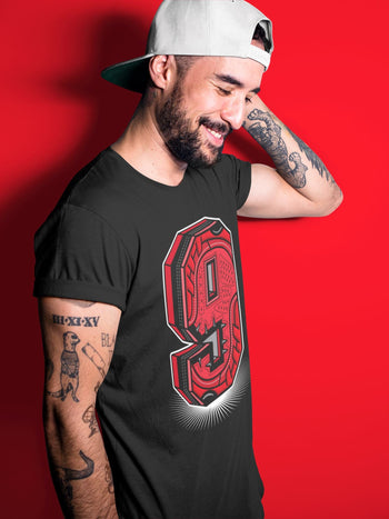 Jordan 9 Chile Red Sneaker Match Tees Nine Statue Sneaker Tees Jordan 9 Chile Red Sneaker Release Tees Unisex Shirts