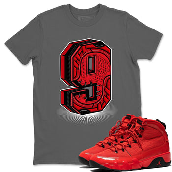 Jordan 9 Chile Red Sneaker Match Tees Nine Statue Sneaker Tees Jordan 9 Chile Red Sneaker Release Tees Unisex Shirts