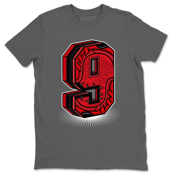 Jordan 9 Chile Red Sneaker Match Tees Nine Statue Sneaker Tees Jordan 9 Chile Red Sneaker Release Tees Unisex Shirts