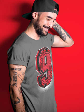 Jordan 9 Chile Red Sneaker Match Tees Nine Statue Sneaker Tees Jordan 9 Chile Red Sneaker Release Tees Unisex Shirts