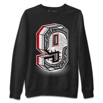 Jordan 9 Fire Red Sneaker Match Tees Nine Statue Sneaker Tees Jordan 9 Fire Red Sneaker Release Tees Unisex Shirts