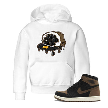 Air Jordan 1 Palomino shirt to match jordans No Cap sneaker tees Air Jordan 1 Retro High OG Palomino SNRT Sneaker Release Tees Baby Toddler Kids White 1 T-Shirt
