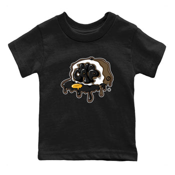 Air Jordan 1 Palomino shirt to match jordans No Cap sneaker tees Air Jordan 1 Retro High OG Palomino SNRT Sneaker Release Tees Baby Toddler Kids Black 2 T-Shirt