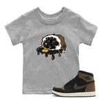 Air Jordan 1 Palomino shirt to match jordans No Cap sneaker tees Air Jordan 1 Retro High OG Palomino SNRT Sneaker Release Tees Baby Toddler Kids Heather Grey 1 T-Shirt