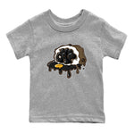 Air Jordan 1 Palomino shirt to match jordans No Cap sneaker tees Air Jordan 1 Retro High OG Palomino SNRT Sneaker Release Tees Baby Toddler Kids Heather Grey 2 T-Shirt