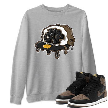Air Jordan 1 Palomino shirt to match jordans No Cap sneaker tees Air Jordan 1 Retro High OG Palomino SNRT Sneaker Release Tees Casual Unisex shirts Heather Grey 1 T-Shirt